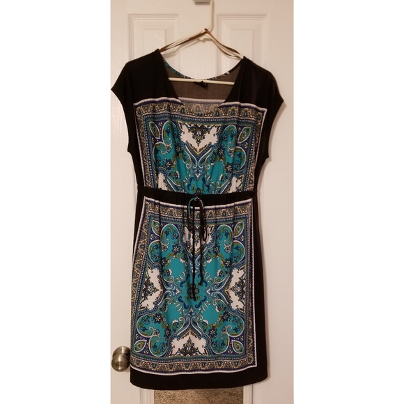 Enfocus Studio Dresses & Skirts - Teal and black dress